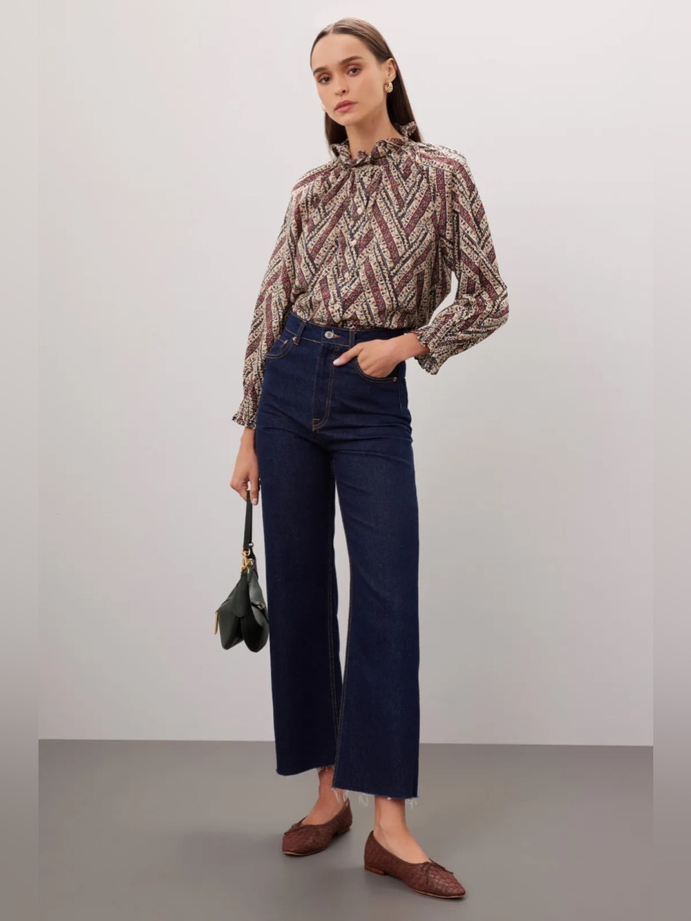 *Flawed RTR Veronica Beard Calisto Shirt (0362)